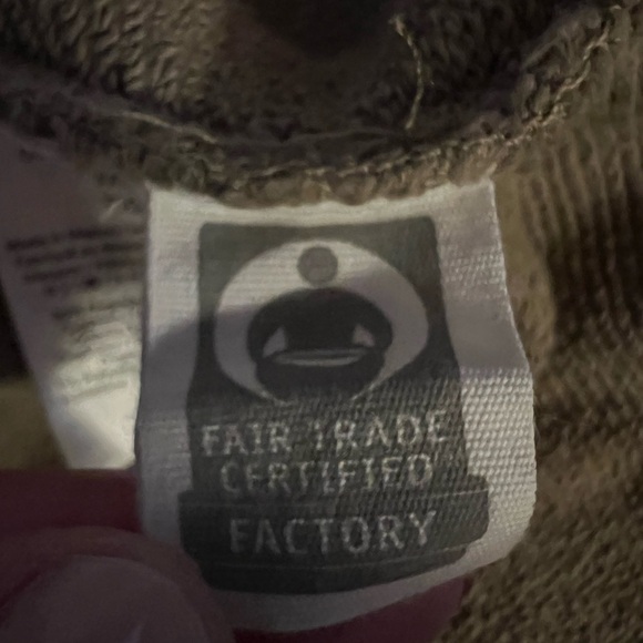 Outerknown army green long slv sweatshirt mens sz XXL casual gorpcore athleisure - Picture 5 of 11